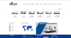 Desktop Screenshot of en.gsrspa.it